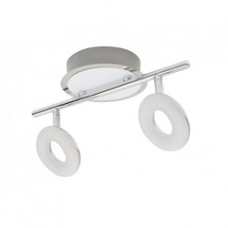 Regleta Led Namibia Cromo Smd 10w 900lm 17x30