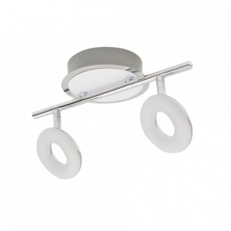 Regleta Led Namibia Cromo Smd 10w 900lm 17x30