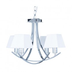 Lampara Serie Indiana Blanco/cromo 4xe14 42x60d