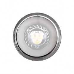 Empotrable Serie Raido Cromo 8 Diam. 1xgu10 Led 5w Incluida