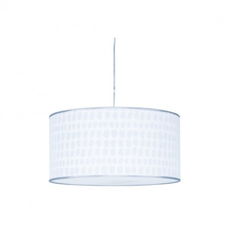 Colgante Peq. Serie Obi Blanca/cromo 2xe27 Regx40d