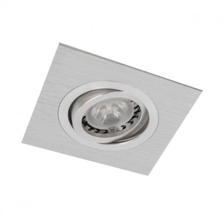 Empotrable Serie Itaca Alum/cromo Cuadrado 1xgu10 Led 5w 4000k