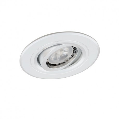 Empotrable Serie Andros Blanco Redondo 1xgu10 Led 5w 4000k