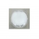 Downlight Empotrable Serie Lena Niquel 2xe27 Led Incluida 22x22