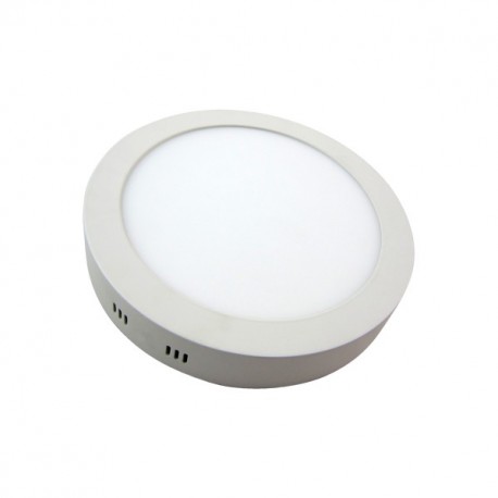 Downlight Sup. Red. 24w 6500k Aquiles Led Blanco 1800lm 30dx4h