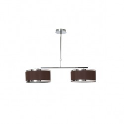 Lampara Lanzarote Marron 2xe27 (regx85)