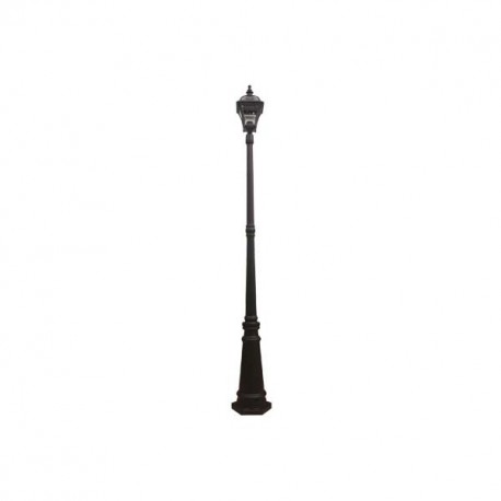 Farola Ext. 1xe27 Negro (230x27)