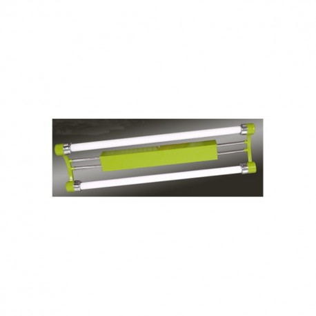 Fluorescente 2x30w Verde/cromo