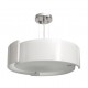 Colgante Oslo Cromo/blanco 5xe27 D. 55 Cm