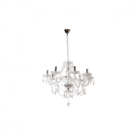 Lampara Cristal Serie Cracovia 8xe14 60x70d