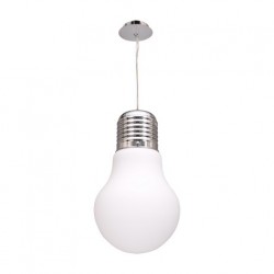 Colgante Bombilla Luz Blanco 1xe27 (28x50)