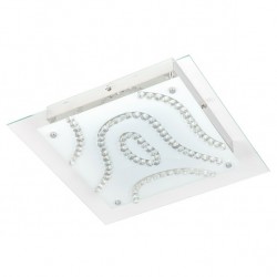 Plafon Santana Cristal/cromo 18w 1535lm 4000k 36x36