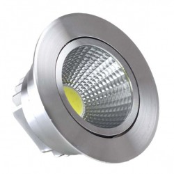 Empotrable Niquel Serie Wolf Led 7w 630lm 4000k 4,5x8,5x8,5