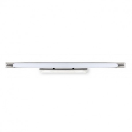 Aplique Led Giza Blanco/cromo 16w 1280lm 43 Cm