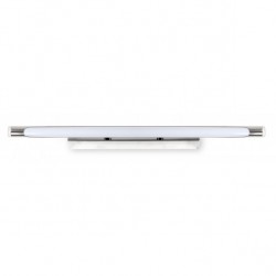 Aplique Led Giza Blanco/cromo 21w 1680lm 53 Cm