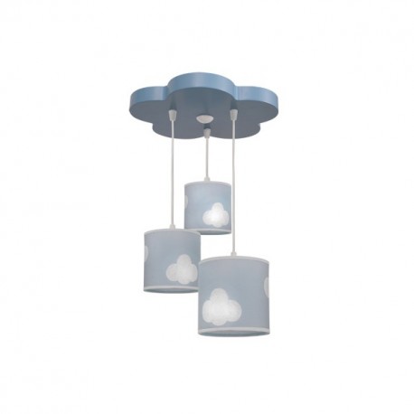 Plafon Cielo 3xe14 Celeste Regx30