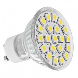 Dicroica LED 50 mm GU10 220V 5W 470 Lm 120º - Luz día 6000K