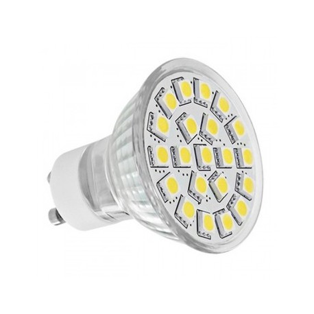 Dicroica LED 50 mm GU10 220V 5W 470 Lm 120º - Luz día 6000K