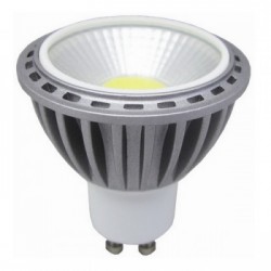 Dicroica LED COB 50 mm GU10 220V 5W 480 Lm 90º - Luz cálida 3000K