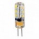 Lámpara Bipin LED G4 12V 3,5W 24 LEDs SMD 100 Lm 360º - Luz cálida 3000K