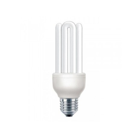 Lámp. bajo consumo mini 3U E-27 15W - Luz cálida 2900K
