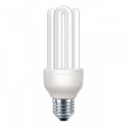 Lámp. bajo consumo mini 3U E-27 20W - Luz cálida 2900K