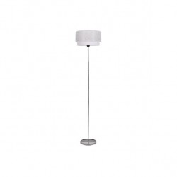 Pie Salon Serie Ibiza 1xe27 Blanco/blanco 165x40