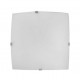 Plafon Cuadrado Serie Pluton 2xe27 Blanco 30x30